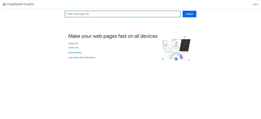 أداة Google Page Speed